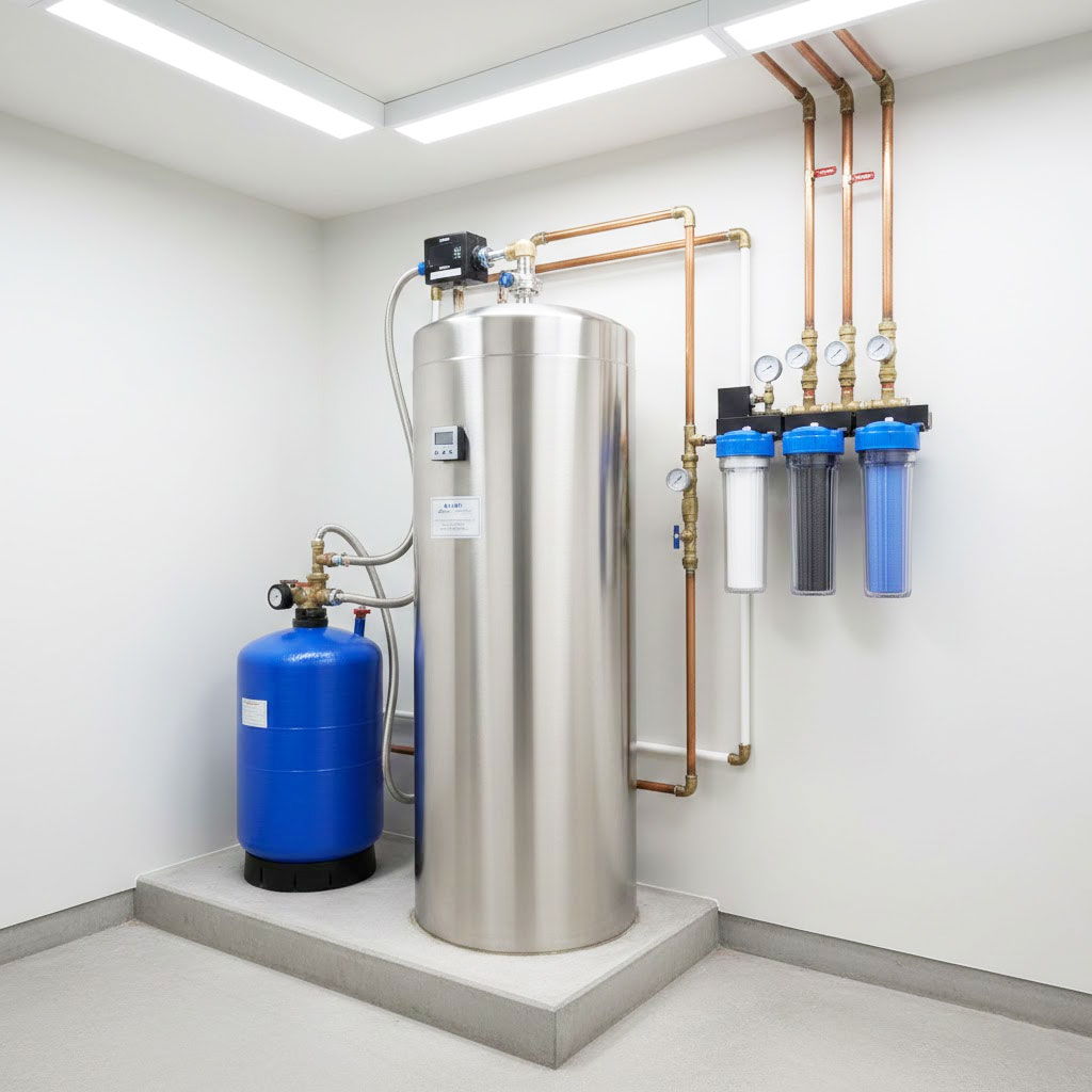 Thực trạng nước sinh hoạt tại nhà phố và ứng dụng máy lọc tổng sinh hoạt